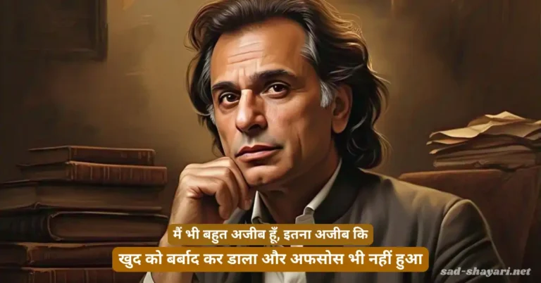 Jaun Elia Shayari in Hindi - Best Urdu Poetry by Jaun Elia