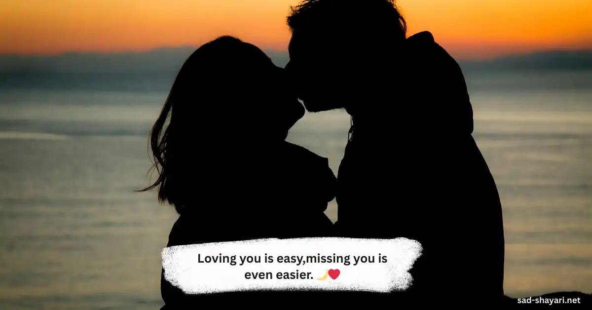 2-line love shayari in English for Instagram and WhatsApp status