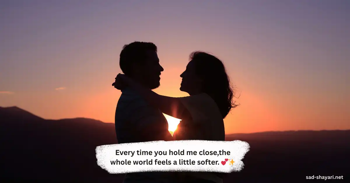 Romantic Love Shayari in English with heart-touching lines